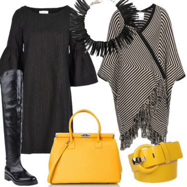 Outfit Un gessato di tendenza