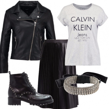 Outfit La t-shirt veste la sera