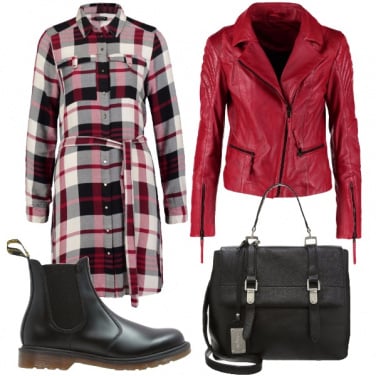 Outfit Il vestito a quadri