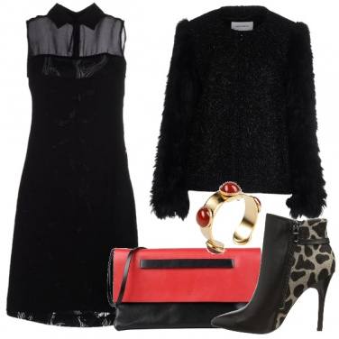 Outfit Perfetta con un semi raccolto