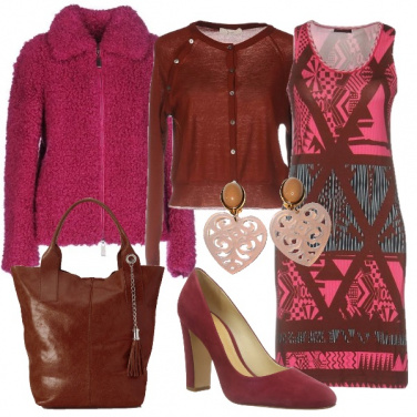 Outfit Fragola e cioccolato