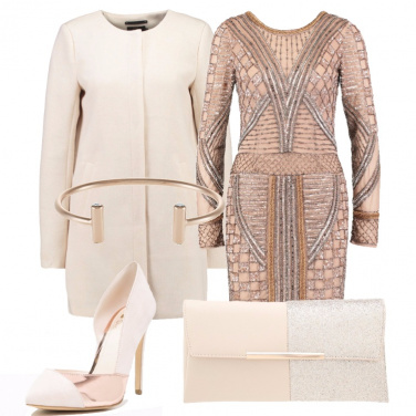 Outfit Metallo rosa