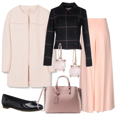 Outfit Scacchi raffinati