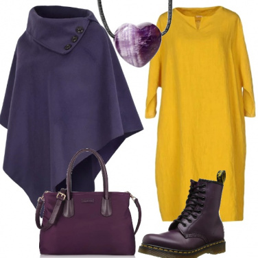 Outfit Oggi mi sento viola
