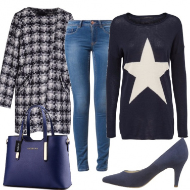 Outfit Nel blu dipinto di blu