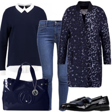 Outfit Collegiale selvaggia