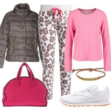 Outfit Pantaloni animalier