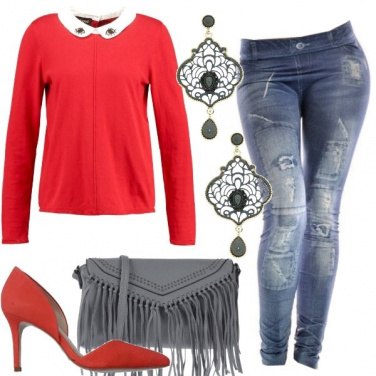 Outfit Seducente con il rosso