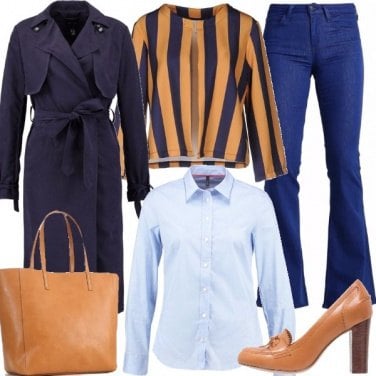Outfit Cognac