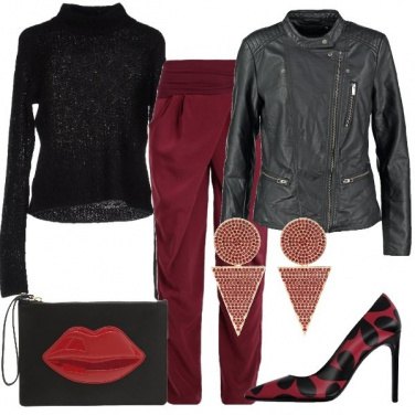 Outfit La bocca rossa
