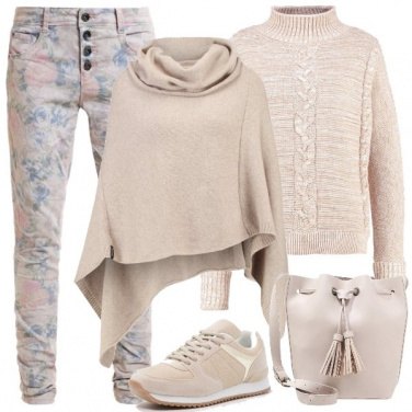Outfit Basta con i colori scuri