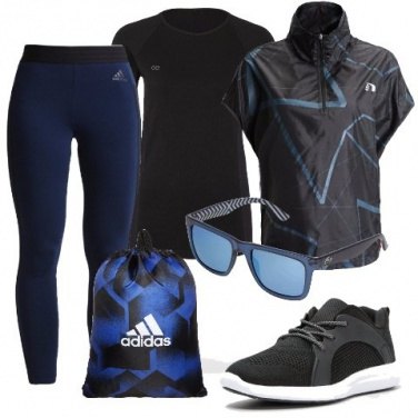 Outfit Geometrie sportive