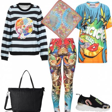 felpa converse azzurra