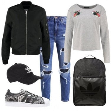 Outfit A scuola di hip hop