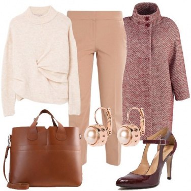 Outfit Ton sur ton raffinato
