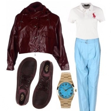 Outfit On a river of red wine