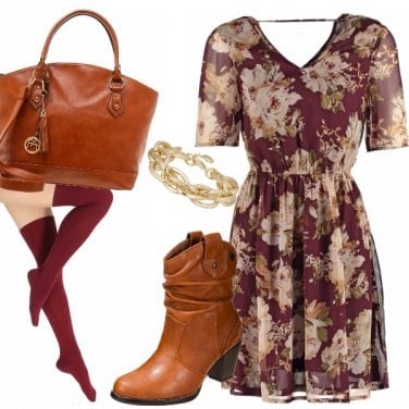 Outfit Come un sentiero d\'autunno