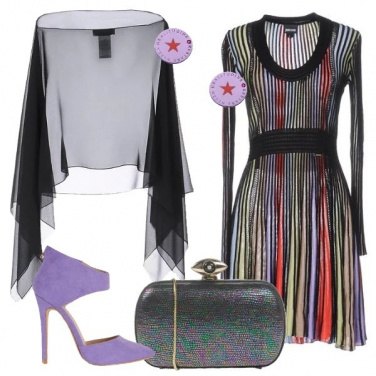 Outfit Serata a colori