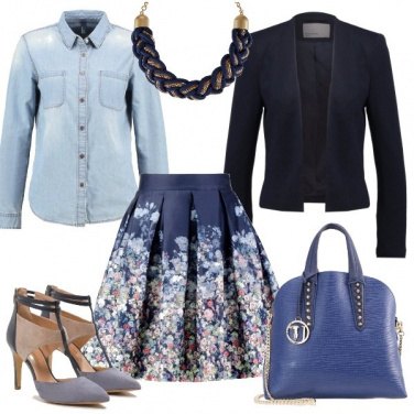 Outfit Romanticamente denim