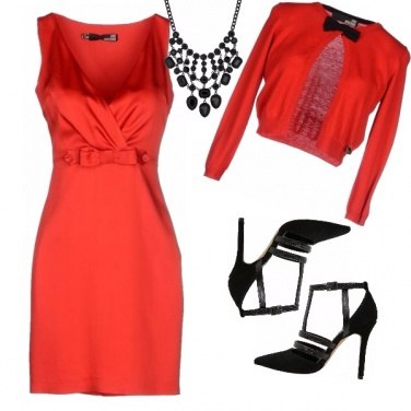 Outfit E\' gradito l\'abito rosso