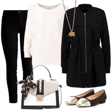 Outfit Oro quotidiano