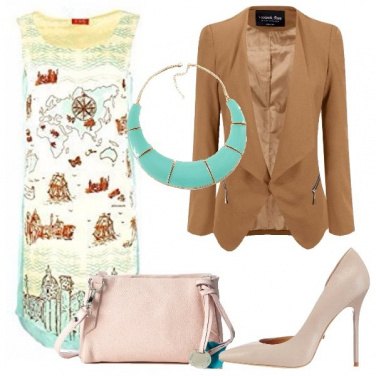 Outfit Il vestito con la mappa