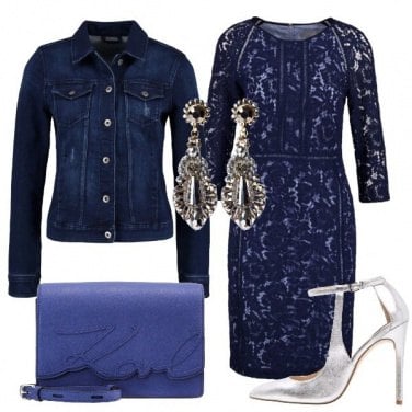Outfit Pizzo e jeans
