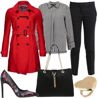 Outfit Metto il rosso