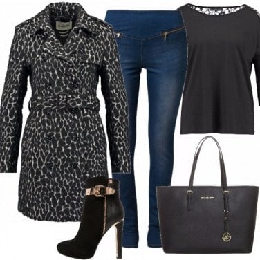 Outfit Quando il cappotto ruba la scena