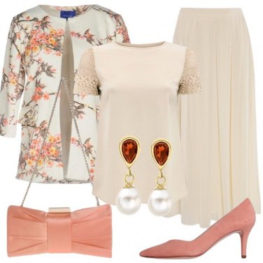 Outfit Deliziosa giacca a fiori