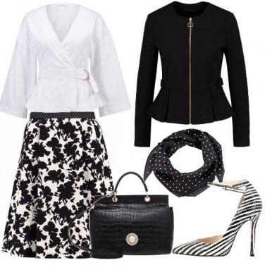 Outfit Bianco e nero in tanti modi
