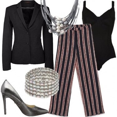 Outfit Pantaloni palazzo
