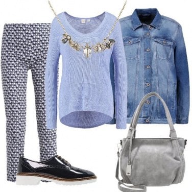 Outfit Il pantalone fantasia