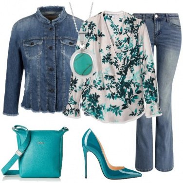 Outfit Jeans e tacco dodici