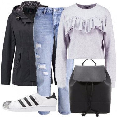 Outfit Zaino in spalla