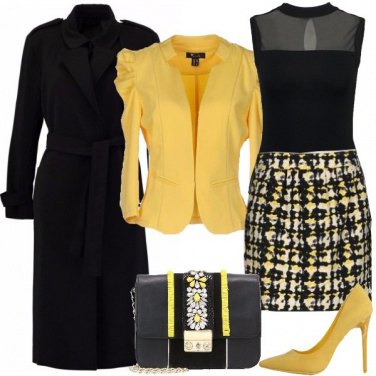 Outfit Dettagli in giallo