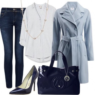 Outfit Casual in perle