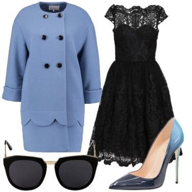 Outfit Pizzo nero