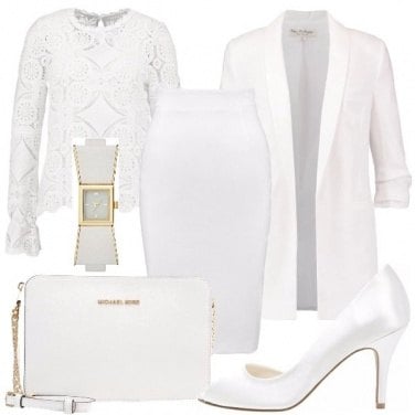 Outfit Deliziosa in bianco