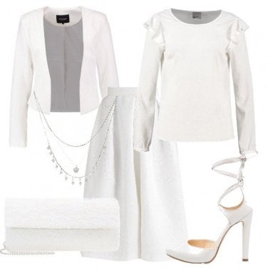 Outfit Bianco neve