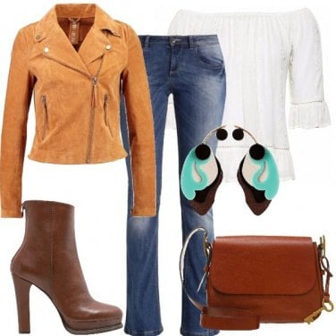 Outfit Il jeans a zampa