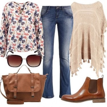 Outfit Jeans bootcut