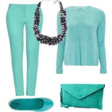 Outfit Turchese come il mare