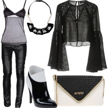 Outfit Trasparenze da disco