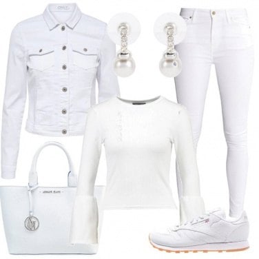 Outfit Bianco perla
