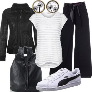 Outfit Trasparenze diurne