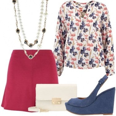 Outfit Uno stile ancora di tendenza