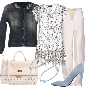 Outfit La blusa in tulle