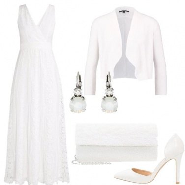 Outfit Elegante in bianco