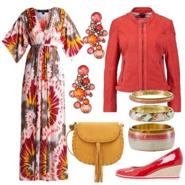Outfit Scampagnata in stile etnico